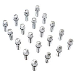 For Jeep Cherokee 14-18 Lug Wheel Installation Kit Chrome Cone Seat Bolt New. Price: $37.56.