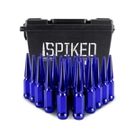 Mishimoto Spiked Lug Nuts, M12X1.5, 24-PC Set, Blue New. Price: $106.95.