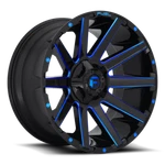 Inch Black Blue Wheel Rim Fuel D644 Contra 20X10 Chevy Ford Ram Truck Lug New. Price: $460.00.