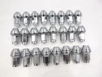 24 Pack Eisen 14X2 Chrome Lug Nuts 2000-2014 Ford F150 Expedition New. Price: $38.99.