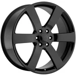 Factory Reproductions FR32F 20X10 6X5" +45MM Gloss Black Wheel Rim 20" Inch New. Price: $315.99.