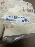 New Genuine Mercedes Screw/bolt 910143008010. Price: $27.00.