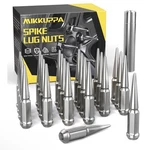 24PCS, M14X1.5 Lug Nuts Wheel Spike, Conical Bulge Seat, Closed End Spiked With Open. Price: $44.99.
