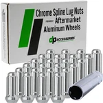 Dpaccessories Chrome M14X1.50 Lug Nuts For Aftermarket Wheels - Closed End. Price: $104.94.