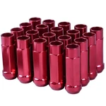 Godspeed New Type-x 60MM Open End Aluminum Lug Nuts 20 Pcs. Set M12 1.5 Red. Price: $34.00.