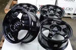 Kudo Racing Flow Formed 15X7 4X100 4X114.3 Full Black Wheels Rims Civic Accord New. Price: $669.00.