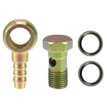 Autohaux Set Banjo Bolt Kit M14X1.5 0.83"X1.38", Bronze Tone New. Price: $16.99.