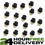 Fits Defender & Discovery 1 New Black Capped Alloy Wheel Set X20. Price: $66.72.