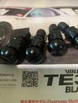 Authentic Rays Volk Racing"black Forged Aluminum Valve Stem Caps Set Of 4 New. Price: $125.00.