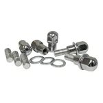 Empi 12MM Chrome Mag Wheel Stud And Nut Kit M12-1.5 Thread Pack 00-9510-0 New. Price: $23.77.