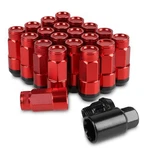 20PCS Closed End Lug Nuts M12X1.5 Wheel Rims +socket (red) New. Price: $72.27.