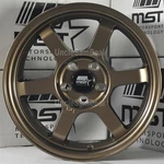 15X7 20 Offset 5X114.3 Mst MT01 Matte Bronze Style 6 Spokes Wheels New. Price: $609.00.