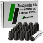 Black Lug Nuts For 2017-2020 Hyundai Elantra With Aftermarket Wheels New. Price: $50.00.