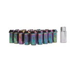 Mishimoto MMLG-125-LOCKNC Aluminum Locking Lug Nuts, M12 X 1.25, Neo Chrome New. Price: $130.95.