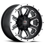 New 14X8 Vision 548 Commander Black Machined Face 4X136 ET-10.2 Wheel Rim. Price: $109.53.