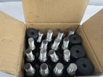 M14X1.5 West Coast 20 Lug Bolt/stud Kit W/key Black Spline Drive Conical 30MM New. Price: $38.00.