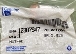 New Genuine Gm 12387947 Nut Wheel. Price: $20.73.