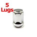 5X Excalibur 1907 Lug Nuts 12X1.50 Bulge Acorn 3/4" Hex Chrome Closed End New. Price: $12.48.