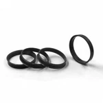Coyote Accessories 66-5710 Black Anodized Plastic Hub Centric Ring Set New. Price: $10.50.
