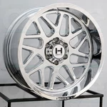 One 20X10 Hostile H108 Sprocket 6X5.5/6X139.7 -19 Chrome Wheel Rim 106.1 New. Price: $552.31.
