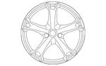 Genuine Nissan Wheel Alloy D0C00-1A36A New. Price: $834.92.