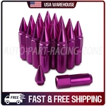 Cap Spiked Racing Wheel Lug NUTS20 M12 X 1.5MM 60MM Arrow Style Purple New. Price: $22.98.