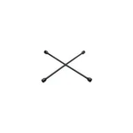 Ken-tool 35620 T9520 4-WAY Lug Wrench, One Size New. Price: $33.49.