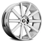 Dub S120 Shot Calla Wheels 22X9.5 (20, 6X139.7, 106.1) Chrome Rims Set Of 4 New. Price: $3060.00.