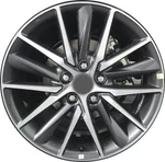 For Toyota Camry 21-24 Alloy Factory Wheel 15 I-spoke Machined Face Charcoal New. Price: $275.56.