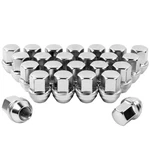 Set Of 24, Lug Nuts Chrome Compatible With Silverado M14X1.5, New. Price: $39.83.