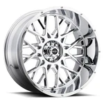 20X12 Vision Off-road 412 Rocker Chrome Wheel 6X5.5 (-51MM) New. Price: $456.48.