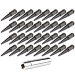 32 Black 4.5" Tall 14MM 1.5 Spike Lug Nuts + Key For 2010-2015 Gmc Terrain New. Price: $44.79.