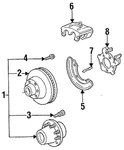 Genuine Ford Rotor Mount Bolt PC3Z-1107-A New. Price: $12.99.
