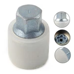 1PC New Locking Wheel Nut Key Bolt Letter Fit Audi Chrome-molybdenum Steel. Price: $14.19.