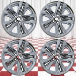 4PC Chrome 5 Split Spoke 18" Wheel Skins 2019-2021 Ford Edge Sel New. Price: $100.67.