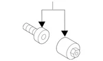 Genuine Audi Wheel Bolt 4F0-698-139-C-808 New. Price: $85.82.