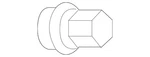 Genuine Gm Wheel Lug Nut Cap 09594438 New. Price: $8.87.
