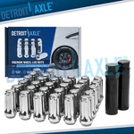 34PC 14X1.5 Chrome Wheel Lug Nuts W/ Keys For Avalanche Suburban Yukon Xl 2500 New. Price: $46.67.