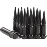 Gasupply 10X1.25 Spike Lug Nuts 16PCS, Closed End Bulge Acorn M10-1.25, Black New. Price: $46.15.