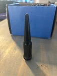 Mardarth Spike Lug Nuts 14X2 Bulge Seat Black 24X Used. Price: $35.00.