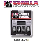 Gorilla Wheel Locks, 1/2" Thread, Bulge Acorn, Chrome, 3/4" Hex 19MM, 71481N New. Price: $27.88.