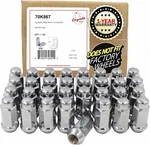 Wheel Accessories Parts 32 Pcs 9/16"-18 Thread Bulge Acorn 1.90" Long Lug Nut.... Price: $58.06.