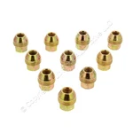 Dorman 611-178 Gold Acorn External Hex Lug Nuts 13/16 1/2"-20 Dual Thread 10PCS New. Price: $27.59.