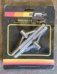 Vintage 2X Mr.gasket Chrome Wing Bolts 5/16"-18 1" Thread #1393- Fast Shipping New. Price: $14.99.