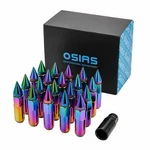 Osias 20PCS M12X1.5 Racing Wheel 60MM Lug Nut With Socket Key For Honda Colorful New. Price: $19.99.