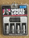 Gorilla 76601N Chrome Wheel Locking Lug Nuts - 14MM 2.00 Thread Duplex Acorn New. Price: $14.51.