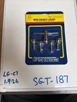 Dynamark Auto Accessories Wire Basket Locks 86134, Four And Key Inclused New. Price: $13.50.