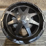 (qty 1) G-fx TR12 Matte Black 8-SPOKE Wheel Rim 20X9 6X135/139.7 12MM New. Price: $175.99.