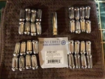 West Coast Wheel Accessories W5814ST Spline Lug Truck 14MM X 1.5 Rh/t 32 Pcs Key Used. Price: $40.00.