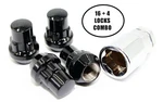 Black Lug Nuts Tuner Wheel Locks Combo 14X1.5 2015-2019 Ford Mustang Gt New. Price: $37.99.